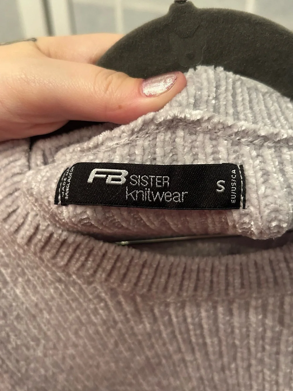 Cozy Crewneck Sweater - Light Gray